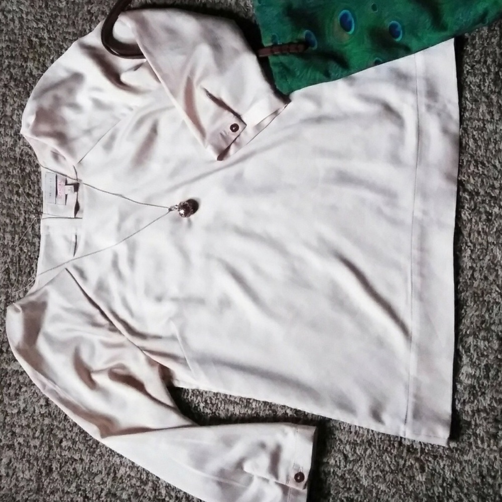 The Limited Scandal Collection Pink Blush Blouse S